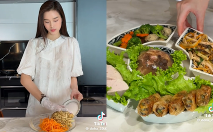 Bị mỉa mai mua thức ăn sẵn để quay vlog "làm màu", Đỗ Thị Hà nói gì?