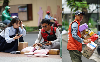 Chỉ ăn 1 bữa, giao 200 - 300 đơn/ngày: Shipper “chạy đua” từng phút trước giờ chốt sổ cuối năm