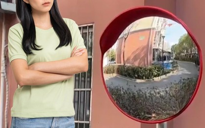 Sửa gương cầu lồi để "trấn phong thủy", người phụ nữ khiến cả khu phố gặp họa