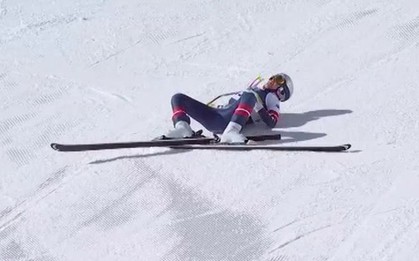 Sự cố chấn động tại Thế vận hội mùa đông: "Nữ hoàng trượt tuyến" phẫu thuật lần 3 sau cú ngã kinh hoàng