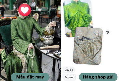 Cô gái "bóc phốt" shop online vì chiếc áo dài 4 triệu thảm họa