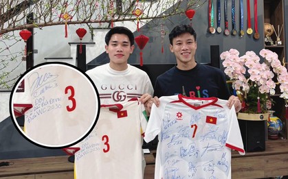 Đình Bắc ghé nhà Quế Ngọc Hải chúc tết, tặng món quà gì mà khiến dân tình xôn xao?