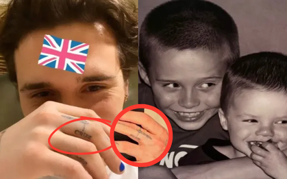 Mặc kệ em trai đăng ảnh thơ ấu níu kéo tình thân, cậu cả nhà Beckham thản nhiên khoe đang xoá hình xăm tên Cruz