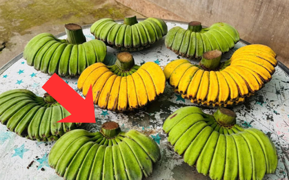 Không phải chuối ngự, chuối tiêu xanh, đây mới là nải chuối đắt nhất sạp: Lý do vì sao?