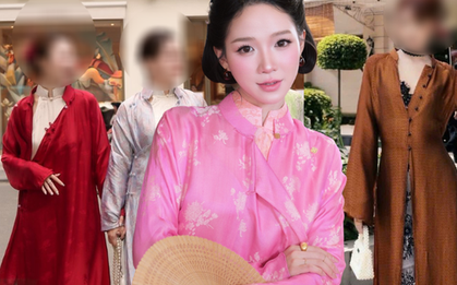 Có một kiểu áo dài Tết, càng biến tấu lại càng "thị phi"