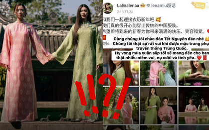 Couple nổi tiếng Thái Lan đăng tâm thư xin lỗi vì gọi áo dài Việt Nam là trang phục truyền thống Trung Hoa