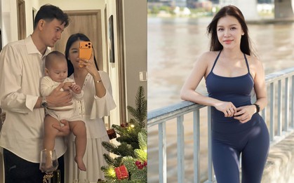 Một ngày của Yến Xuân gói gọn trong 1 phút 54 giây: Giữ dáng ngày Tết cùng nàng WAG nóng bóng nhất làng bóng Việt