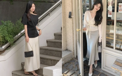 Chân váy đơn giản đến mấy cũng thành long lanh, sang chảnh nếu chị em diện theo 4 cách