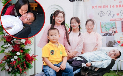 Người đàn ông liệt toàn thân vẫn nuôi cả gia đình ở Nghệ An, xây nhà khang trang, lo cho 2 con đi du học