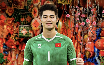 Sĩ nhất Tết này: Thủ môn Trung Kiên được FIFA chúc mừng năm mới