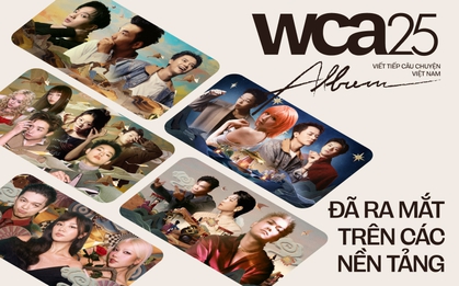 Trọn vẹn album chủ đề WeChoice Awards 2025 đã ra mắt: Dàn Anh Trai - Em Xinh quá “peak”, cả loạt tinh hoa hội tụ