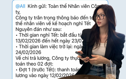 Bức ảnh phát ra tiếng khóc của người đi làm: Nghỉ Tết với nửa tháng lương!