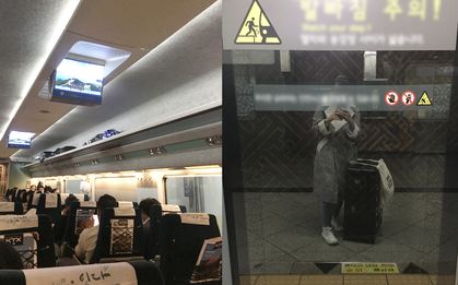 Khách Việt có trải nghiệm toát mồ hôi khi đi tàu ở Hàn Quốc, lý do đến từ điều nhiều người hay mắc