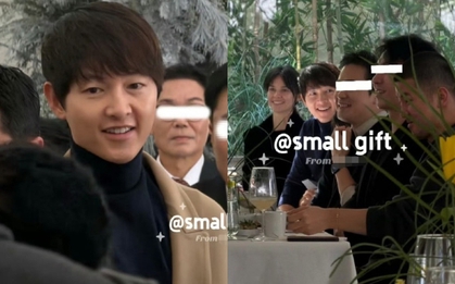 "Tóm dính" Song Joong Ki và vợ Tây hiếm hoi lộ diện, nhan sắc cam thường hút hơn 40 triệu lượt xem