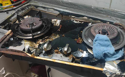 Nấu ăn đừng làm 3 việc này bên cạnh, coi chừng “nổ tung” cả gian bếp