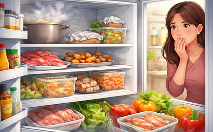 5 sai lầm khi cất thức ăn tủ lạnh dễ gây ngộ độc