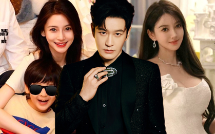 Huỳnh Hiểu Minh "cấm cửa" tình cũ hot girl bế con gái về nhà nội ăn Tết, quý tử đầu lòng cũng chung cảnh ngộ