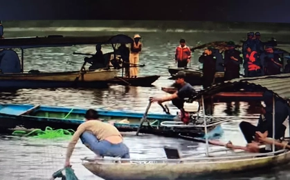 Tìm thấy 5/6 nạn nhân vụ chìm tàu trên hồ Thác Bà