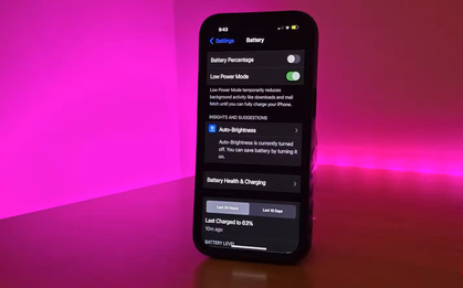 Tôi đã bật những cài đặt này trên iPhone, giờ pin của máy dùng được cả ngày mà "không sợ hết"