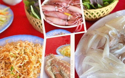 Du Xuân dọc miền biển: Ghé Vũng Áng ăn mực nhảy - đệ nhất gỏi của giới sành ăn