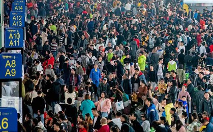 Đường sắt Trung Quốc phục vụ khoảng 258 triệu lượt hành khách từ đầu mùa Tết Nguyên đán