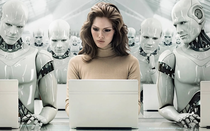 Viễn cảnh đồng nghiệp toàn robot AI đã ở rất gần