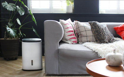 Phòng khách dưới 30m2 nên chọn máy hút ẩm công suất bao nhiêu thì "đẹp"?