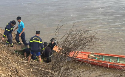 Lật thuyền đánh cá trên sông ở Quảng Ngãi, một người tử vong
