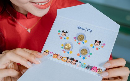 Sưu tầm vàng đầy phong cách: PNJ đưa nhân vật quốc tế vào thiết kế vàng 99,99%