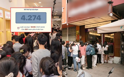 Ai bảo photobooth thoái trào chắc ngã ngửa cảnh dân tình bốc 4200 số, vạ vật 8 tiếng dâng tiền rước hai tấm ảnh tẹo teo