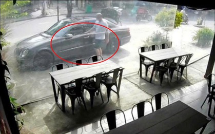 Chiếc Mercedes đỗ ở vỉa hè bất ngờ “bốc hơi”, gia chủ check camera thì phát hiện điều ngỡ ngàng