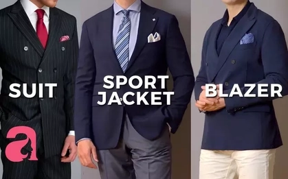Nếu chồng bạn gọi tất cả áo khoác có ve là "mặc vest", hãy cho anh ấy đọc ngay bài viết này!