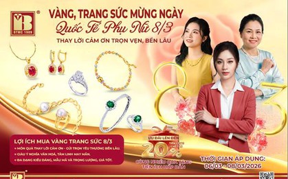 Trang sức, vàng – Thay lời cảm ơn trọn vẹn nhân ngày 8/3 cùng Bảo Tín Minh Châu