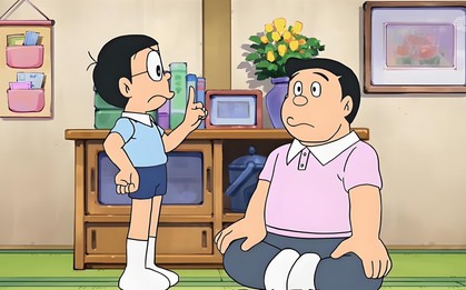 Tại sao bố Nobita gần như "vô hình" trong mọi cuộc khủng hoảng của con trai?