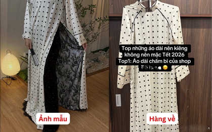 Cô gái khóc thét vì mua áo dài 1,2 triệu khác xa ảnh mẫu, tức nhất là thái độ "phủi tay" của shop online