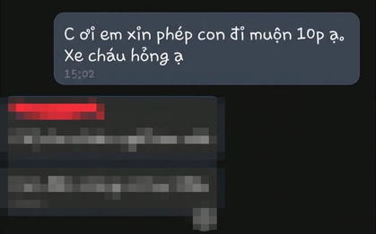 Tin nhắn của một cô giáo trong nhóm chat chung đang gây tranh cãi gay gắt, phụ huynh đọc mà thấy "hơi bị thiếu tôn trọng"