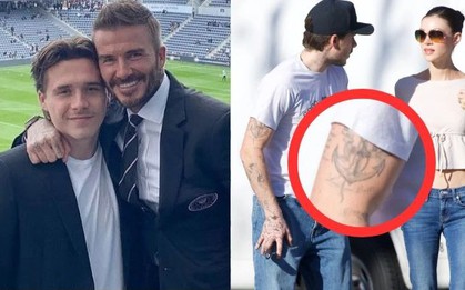Gắt: Brooklyn xóa hình xăm tri ân cha - David Beckham, tình cha con nay còn gì đâu!