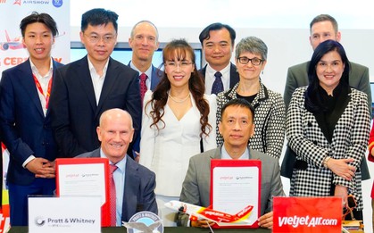 Hãng bay của Tiến sĩ Nguyễn Thị Phương Thảo chốt đơn hàng động cơ cho 44 tàu bay, ký thỏa thuận trị giá 6,1 tỷ USD