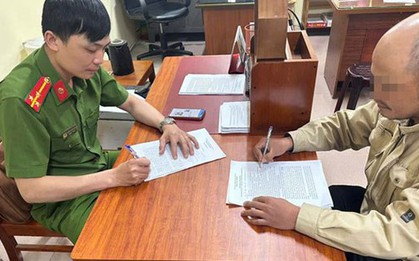 Công an làm việc với người chặt cành hoa mai anh đào ở Đà Lạt