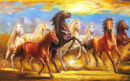 Sự thật bức tranh "mã đáo thành công": Vì sao nhất định là 8 con ngựa?