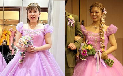 Giảm 16kg trước ngày cưới, hành trình của cô dâu Nhật khiến nhiều người thấy có hy vọng