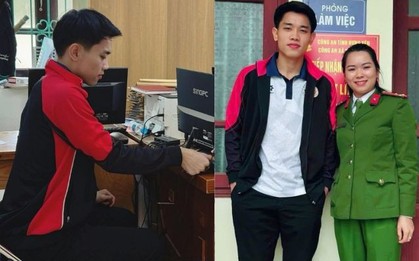 Viral ảnh Đình Bắc bất ngờ xuất hiện ở trụ sở Công an xã