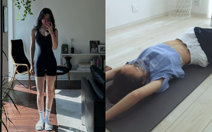 6 bài tập chỉ cần nằm cũng giúp eo thon, sạch ruột, phù hợp với nhân viên văn phòng