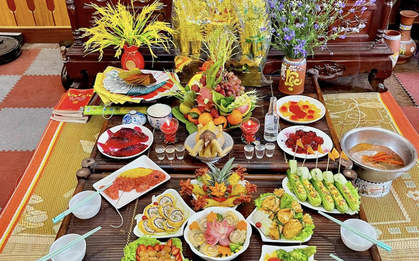 Mâm lễ cúng ông Công ông Táo nên đặt ở bếp hay trên bàn thờ?