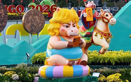 Linh vật ngựa cầm iPhone “gây bão” ở Quy Nhơn: Tác giả lý giải điều bất ngờ