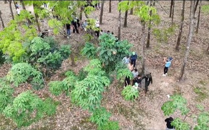 Phát hiện hơn 80 người tập trung tại một khu đất  trống, công an sử dụng công nghệ cao vào cuộc