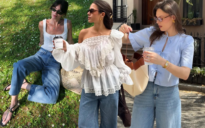 Hội mặc đẹp nhất thế giới bình chọn: Đây là chiếc áo sành điệu nhất để mặc cùng quần jeans