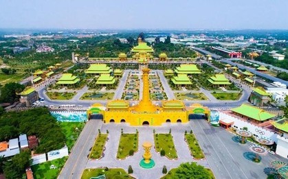 Thông báo mới nhất của Khu du lịch Đại Nam của vợ chồng bà Nguyễn Phương Hằng liên quan đến khu đền rộng 5.000m2