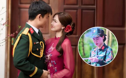 Thật ra Hoà Minzy đã công khai chồng Đại uý 1 năm trước