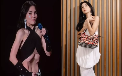 44 tuổi vẫn không hề kém hấp dân, quán quân "Đạp gió" gây sốc khi "hút bụng chân không": Dân mạng tập theo 1 tháng, eo nhỏ đi "một vòng"